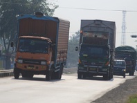 Truk Masih Dilarang Melintasi Jalur Puncak Cianjur